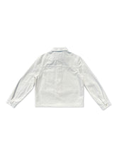 Load image into Gallery viewer, White Canvas Chore Jacket