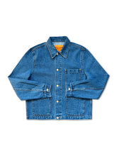 Load image into Gallery viewer, Blue Denim Chore Jacket