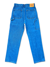 Load image into Gallery viewer, Blue Denim Double Knee Work Pants