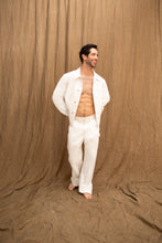Load image into Gallery viewer, White Canvas Chore Jacket