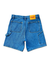 Load image into Gallery viewer, Blue Denim Canvas Shorts