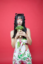 Load image into Gallery viewer, Eat Your Greens Silk Scarf