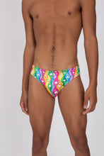 Load image into Gallery viewer, Rainbow Stripe 2022 Swim Brief
