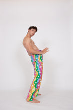 Load image into Gallery viewer, Rainbow Stripe Double Knee Work Pants
