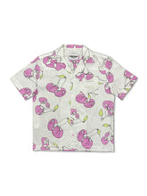 Load image into Gallery viewer, Pink Cherries Camp Collar Shirt