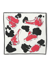 Load image into Gallery viewer, Spotted Steak Silk Scarf