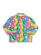 Load image into Gallery viewer, Rainbow Stripe Chore Jacket