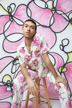 Load image into Gallery viewer, Pink Orchid Silk Shirt