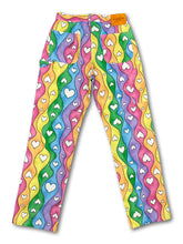 Load image into Gallery viewer, Rainbow Stripe Double Knee Work Pants