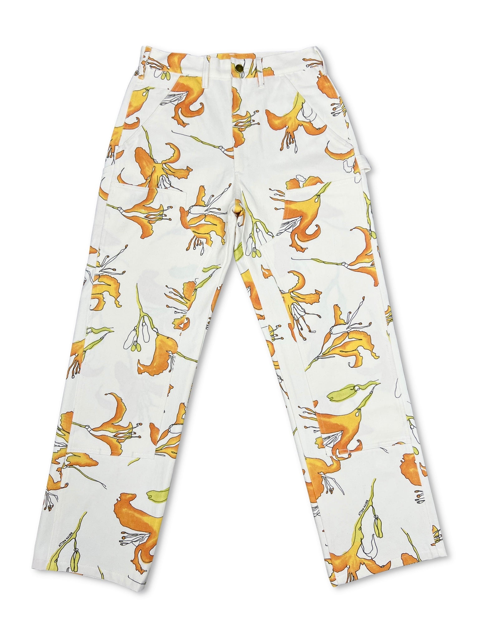 tiger lily leggings KEITH KELLY Tiger Lily Double Knee Work Pants - Orange