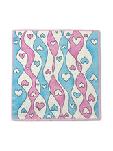 Load image into Gallery viewer, Blue & Pink Stripe Scarf