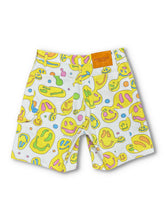 Load image into Gallery viewer, Smiley Face Canvas Shorts