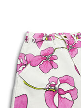 Load image into Gallery viewer, Pink Orchid Canvas Shorts