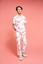 Load image into Gallery viewer, Pink Cherries Camp Collar Shirt