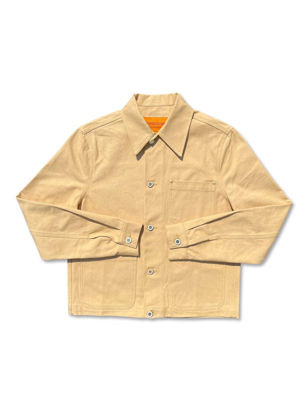 Tan Canvas Chore Jacket