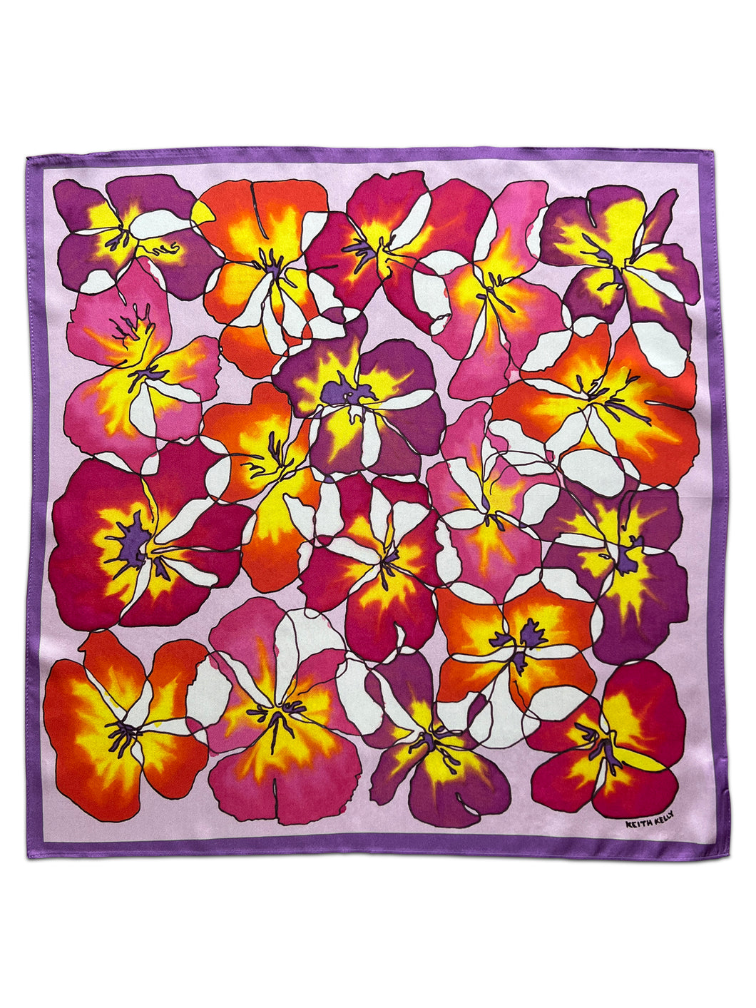 Pansy Scarf