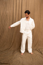 Load image into Gallery viewer, White Double Knee Work Pants
