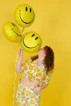 Load image into Gallery viewer, Smiley Face Silk Shirt
