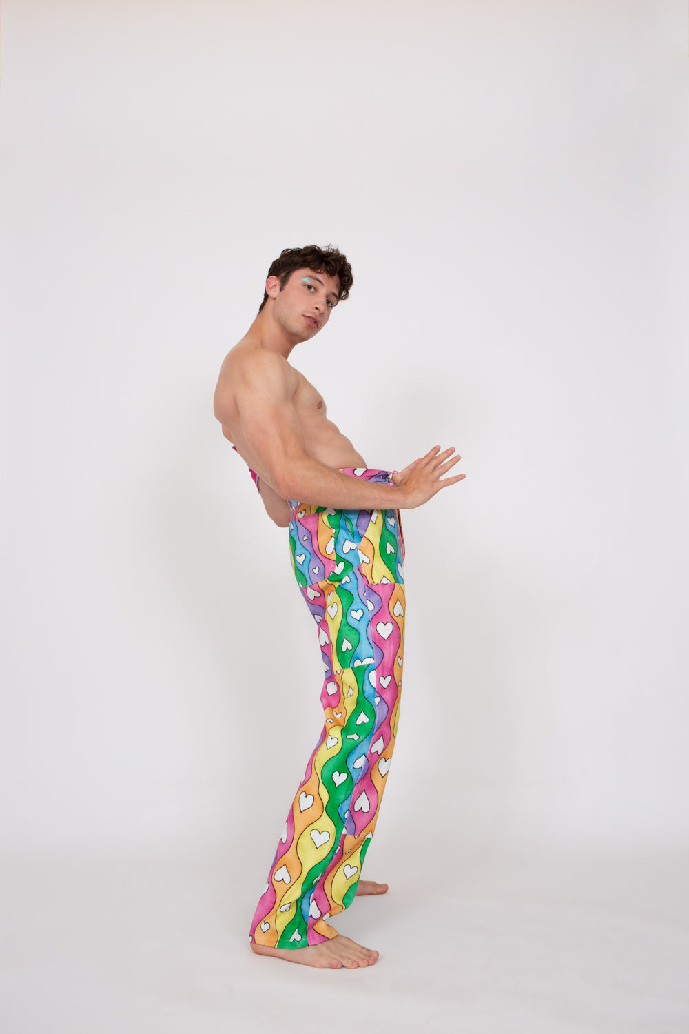 Rainbow Stripe Double Knee Work Pants – KeithKelly