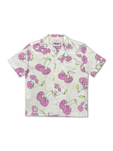 Load image into Gallery viewer, Pink Cherries Camp Collar Shirt
