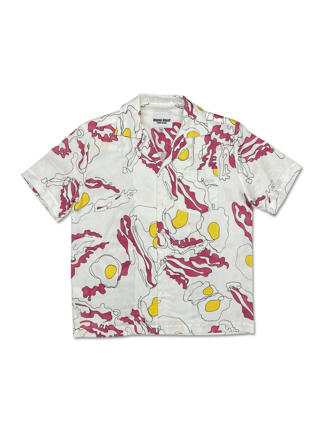 Bacon+Eggs Camp Collar Shirt