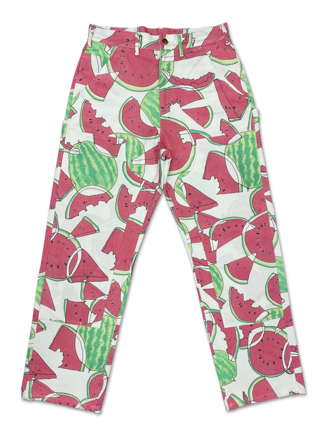 Watermelon Knee Work Pants