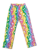 Load image into Gallery viewer, Rainbow Stripe Double Knee Work Pants
