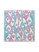Load image into Gallery viewer, Blue &amp; Pink Stripe Scarf
