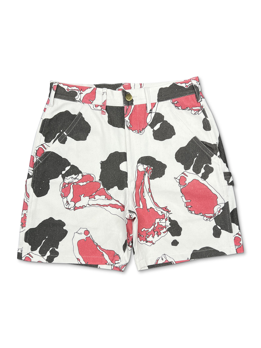 Spotted Steak Canvas Shorts