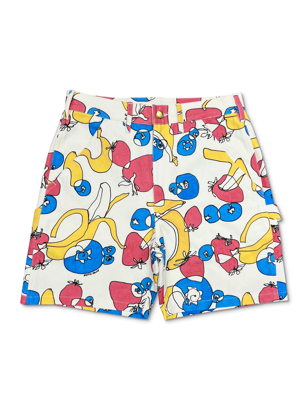 Primary Fruits Canvas Shorts