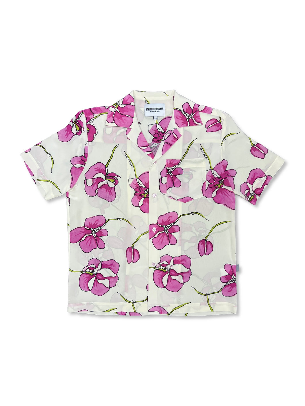 Pink Orchid Silk Shirt