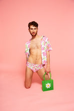 Load image into Gallery viewer, Hibiscus Swim Brief

